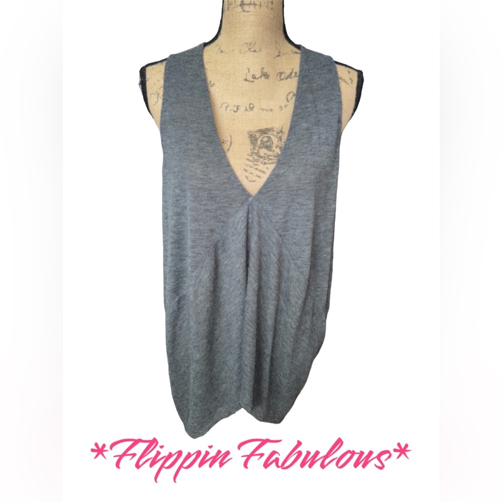 Express One Eleven ~Grey High Low Tunic size small